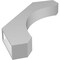 Ekena Millwork 3 1/2-in. W x 24-in. D x 32-in. H Legacy Architectural Grade PVC Knee Brace BRCP035X24X32LEC - alternate 3